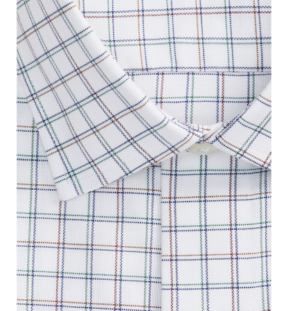 Tommy Hilfiger Men's TH Flex Slim-Fit Spread-Collar Dress Shirt - Blue