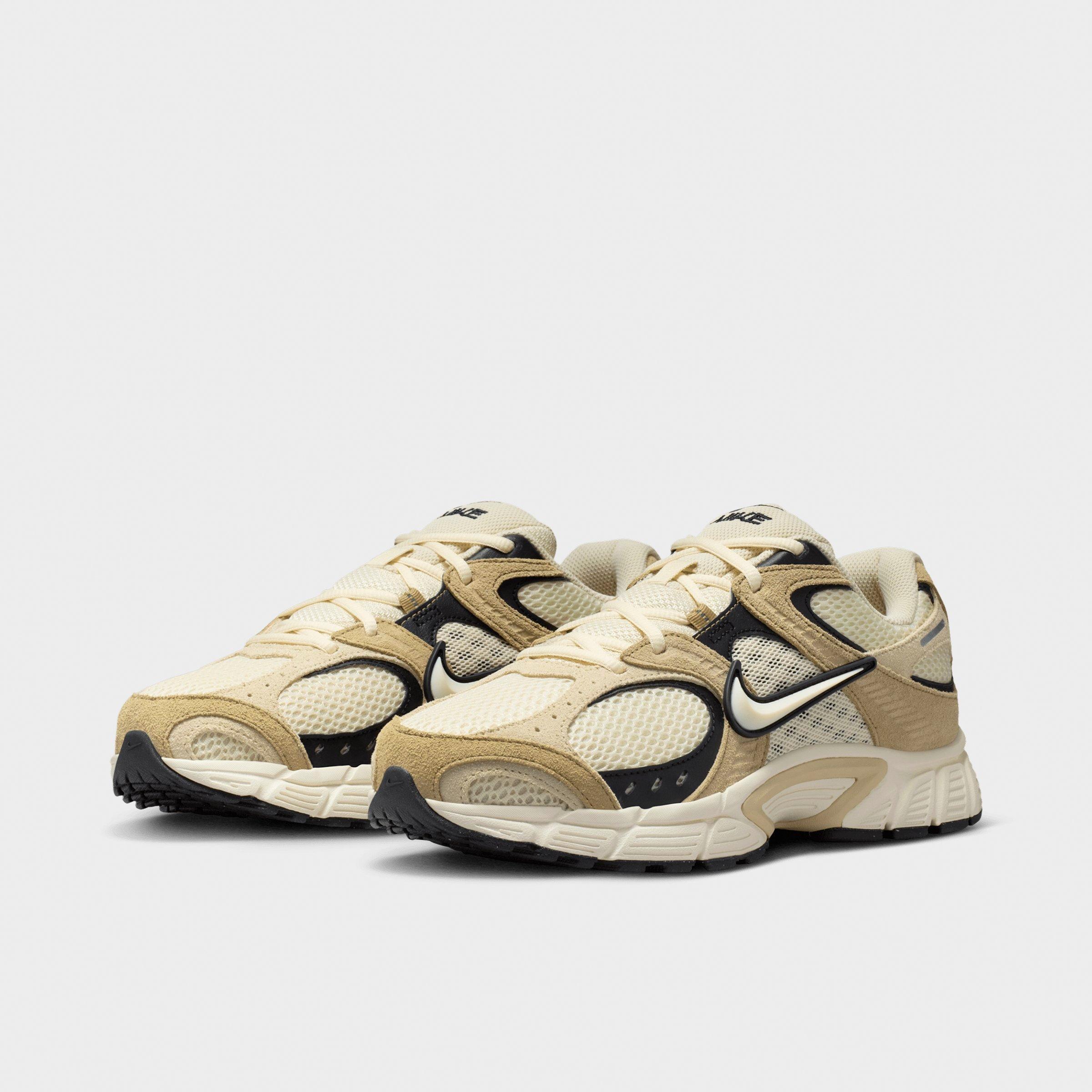 Men's Nithtke V5 RNR Suede Casual Shoes - Coconut Milk/Light Khaki/Parachute Beige/Coconut Milk - Both shoes facing left