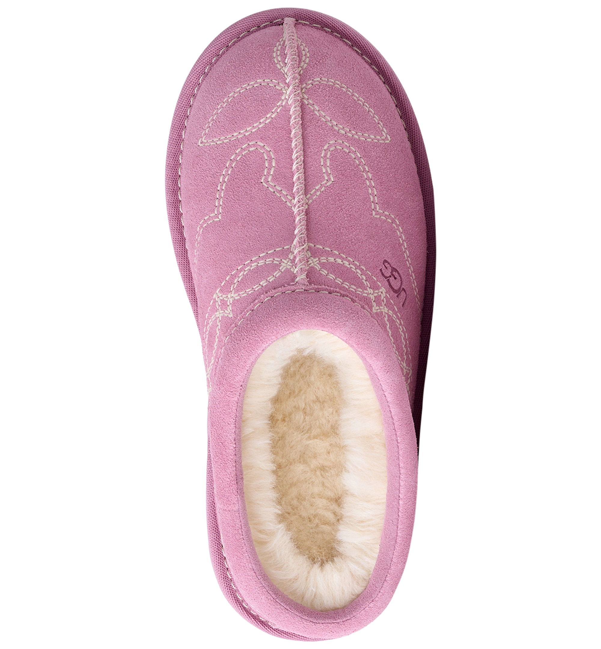 UGG® Kids Tasman II Western Clog Round Toe Slippers - Dusty Orchid