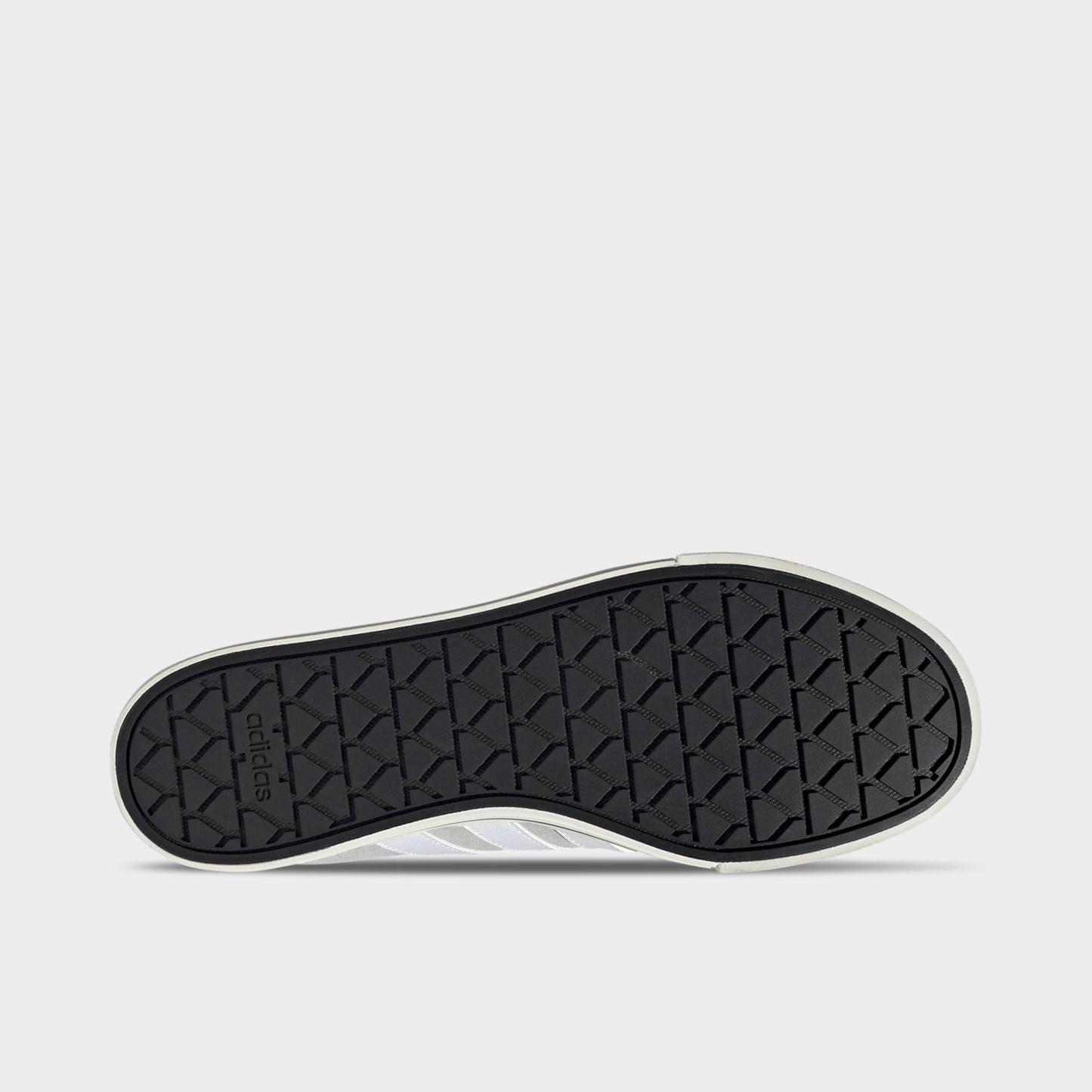 Men's adidas Daily 4.0 Casual Shoes (Big Kids' Sizes Available) - Part 2 - Grey/Cloud White/Off White - Bottom view
