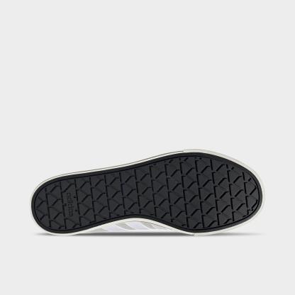 Men's adidas Daily 4.0 Casual Shoes (Big Kids' Sizes Available) - Part 2 - Grey/Cloud White/Off White - Bottom view