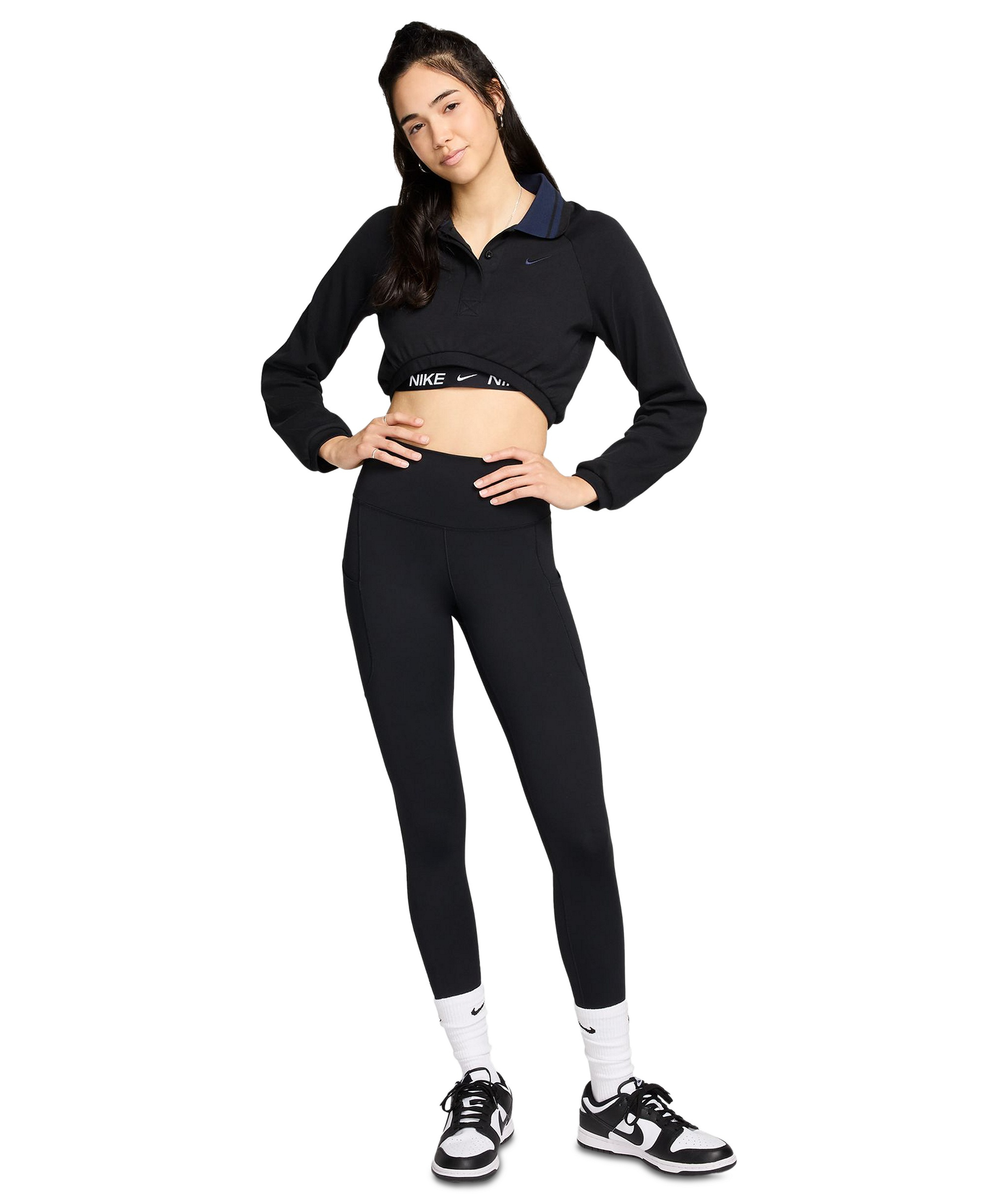 Nike Women's One High-Waist 7/8-Leggings - Black