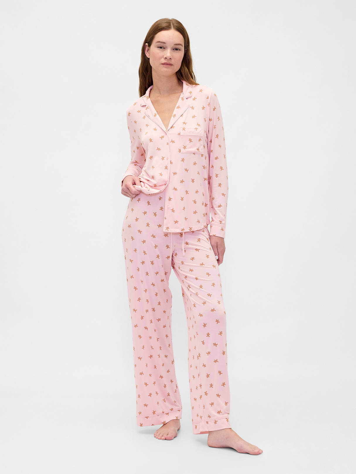 SoftMade Modal PJ Pants - Gingerbread