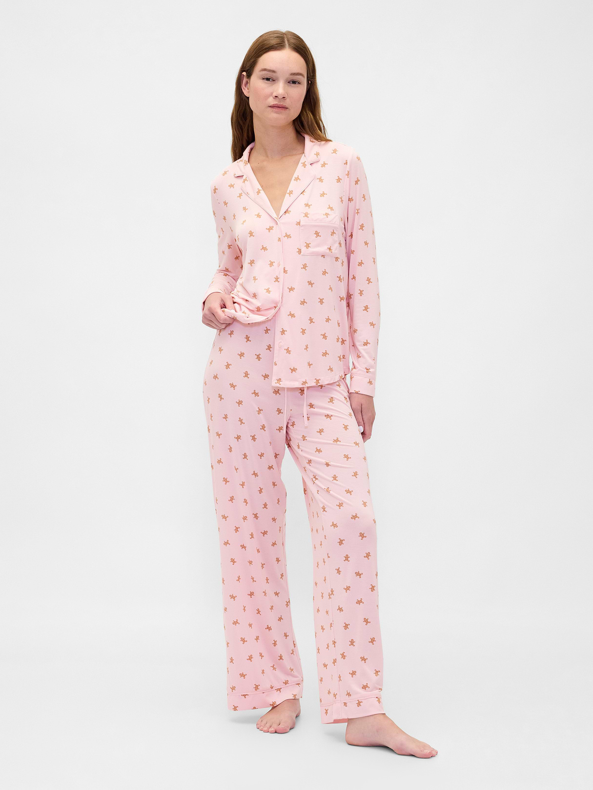 SoftMade Modal PJ Pants - Gingerbread
