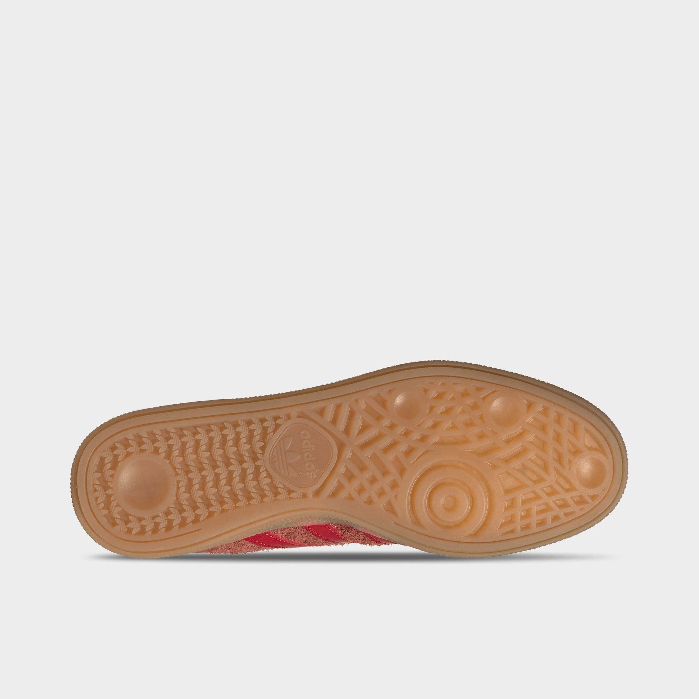 Men's adidas Originals Handball Spezial Casual Shoes - Part 1 - Burnt Sienna/Equipment Red/Gum - Bottom view