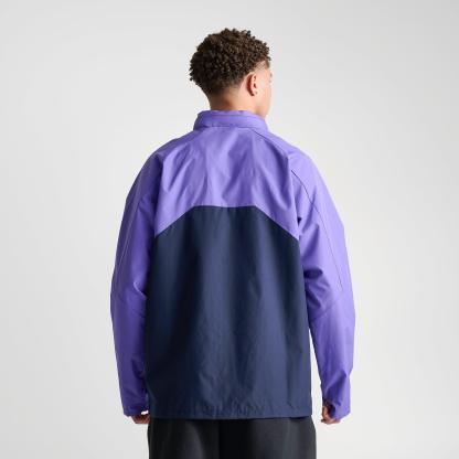 Men's New Balance Athletics Woven Full-Zip Jacket - Navy/Purple - view 4
