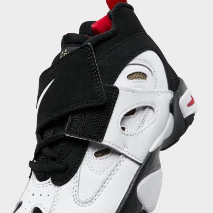 Little Kids' Nithtke Diamond Turf 2 Casual Shoes - Black/Fire Red/Metallic Gold/White - Detail shot