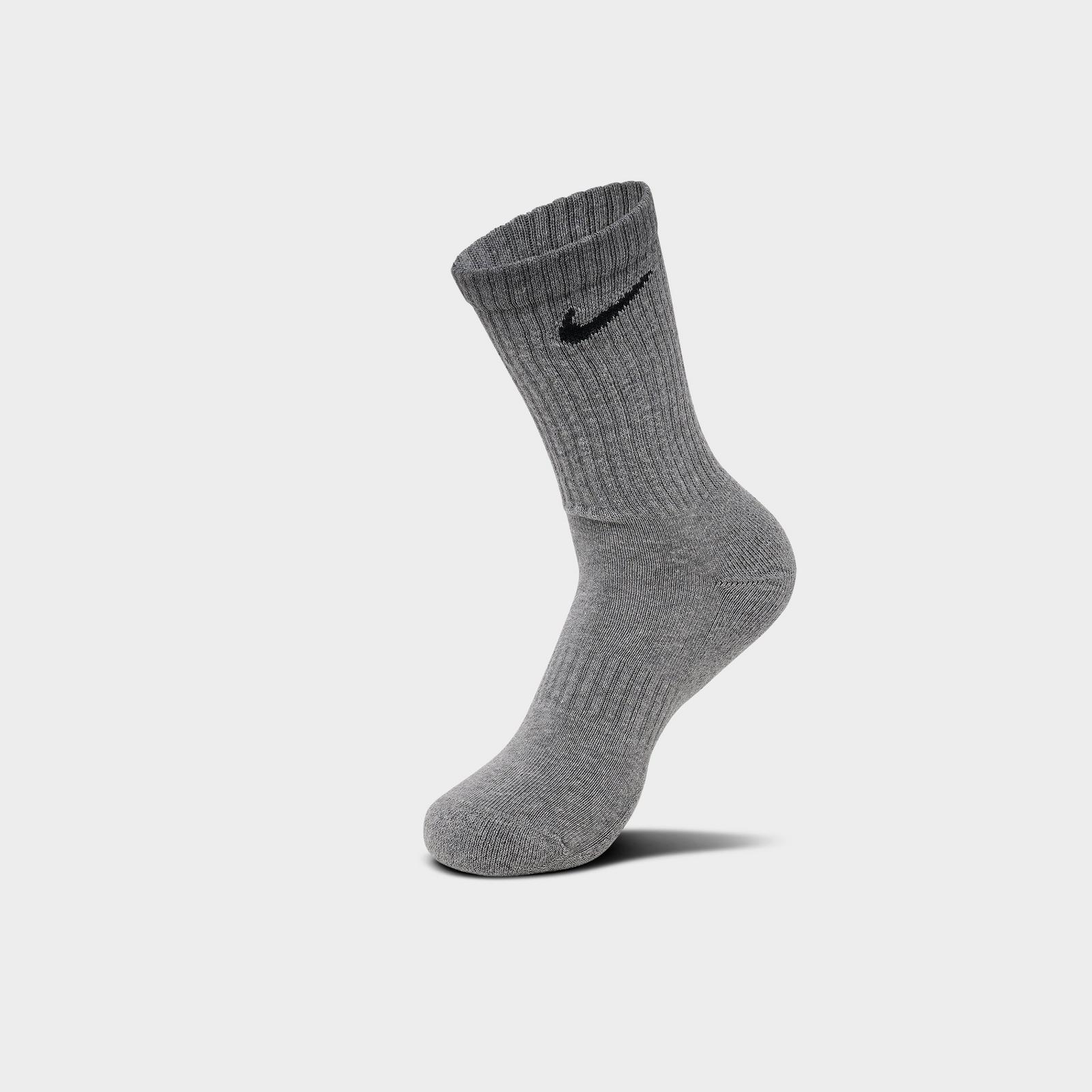 Nike Everyday Cushioned Training Crew Socks (3-Pack) - Grey