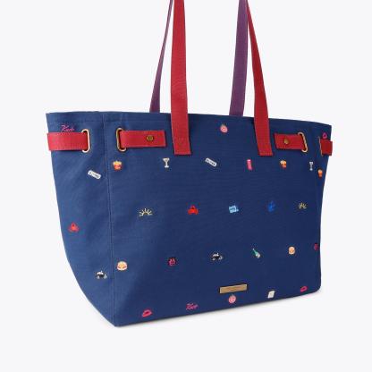 Kurt Geiger London Sloane Shopper Bag - Blue - view 4