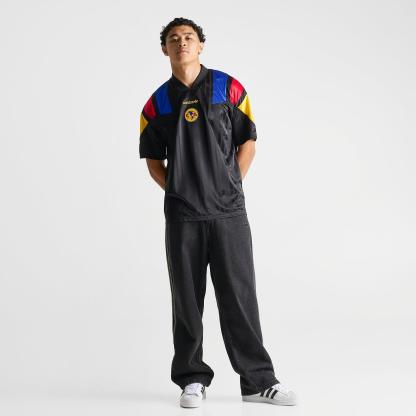 Men's adidas Originals Club América EQT Soccer Jersey - Black