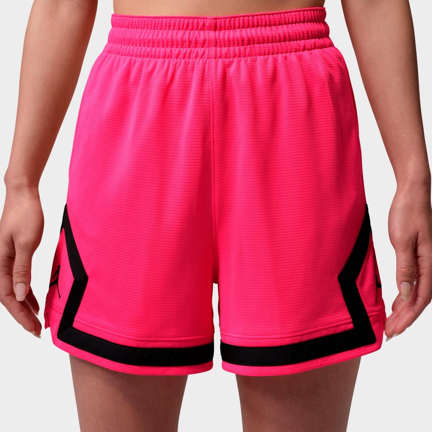 Women's Jordan Sport 4" Diamond Basketball Shorts - Hyper Pink/Black - view 3