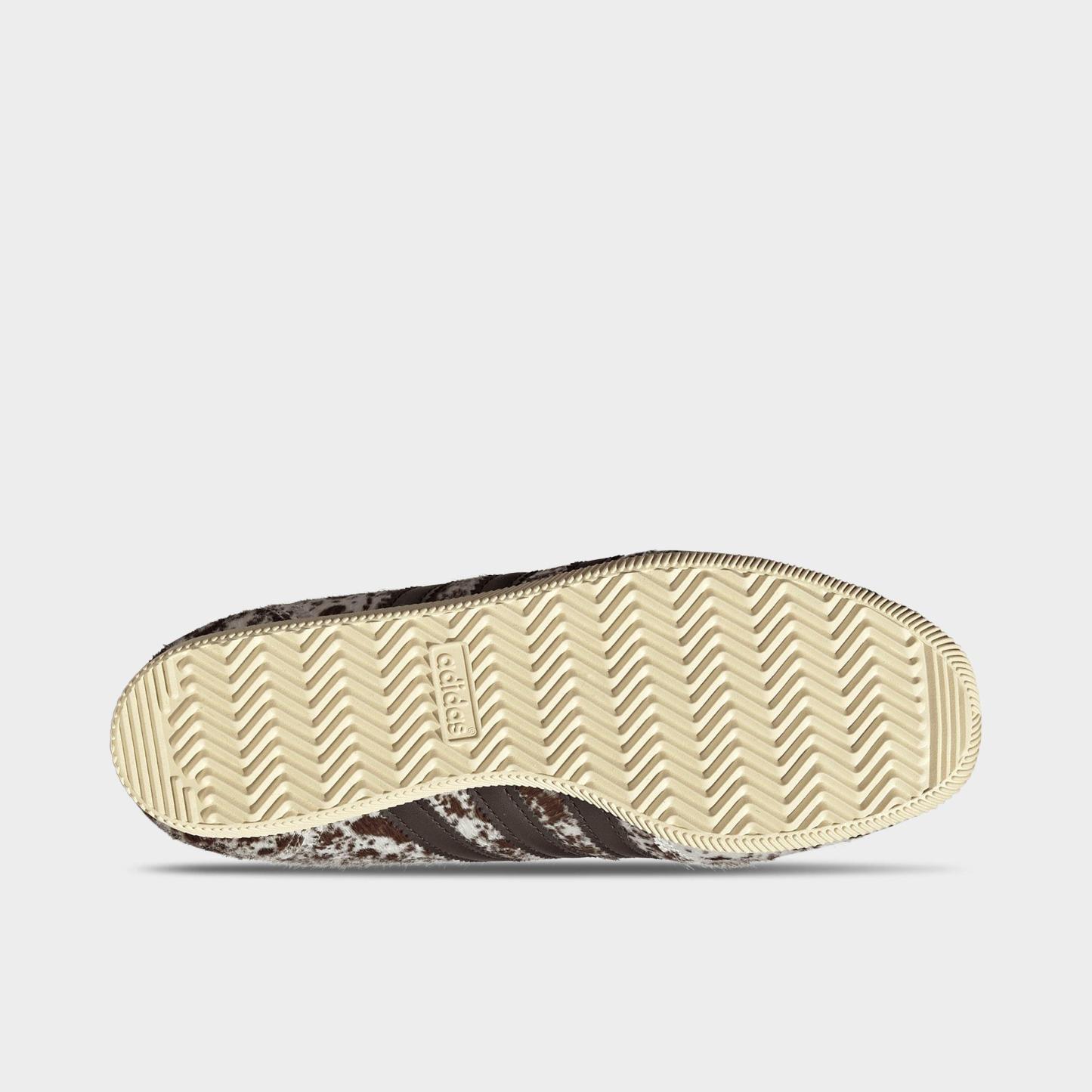 Women's adidas Originals Japan Casual Shoes - Part 2 - Off White/Dark Brown/Gold Metallic - Bottom view