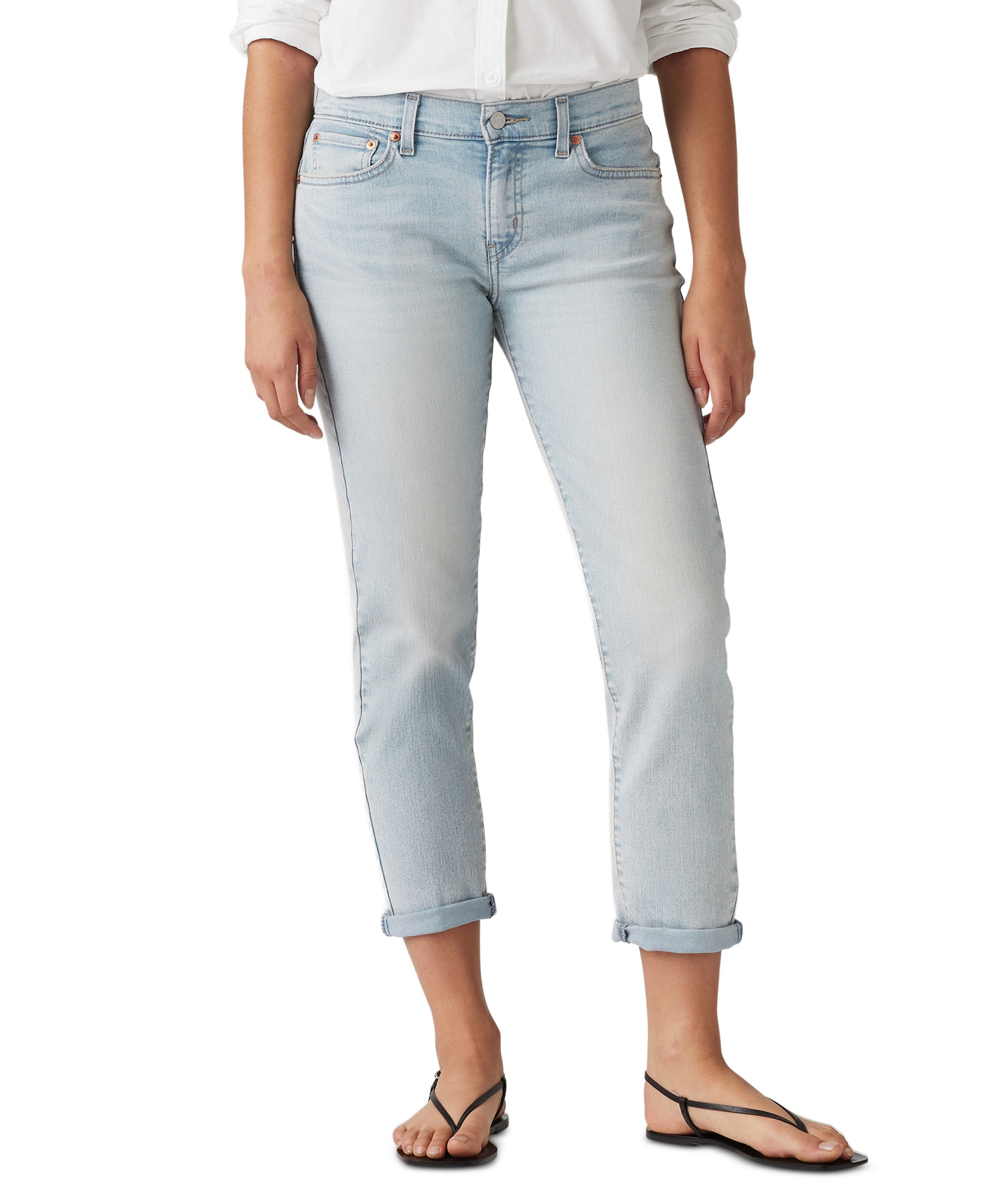 Levi's Women's Relaxed Boyfriend Tapered Leg Jeans - Kind Words