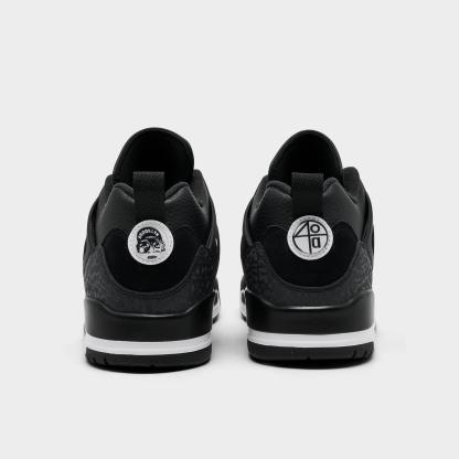 Men's Jordan Spizike Low Casual Shoes - Black/White/White/Anthracite - view 4