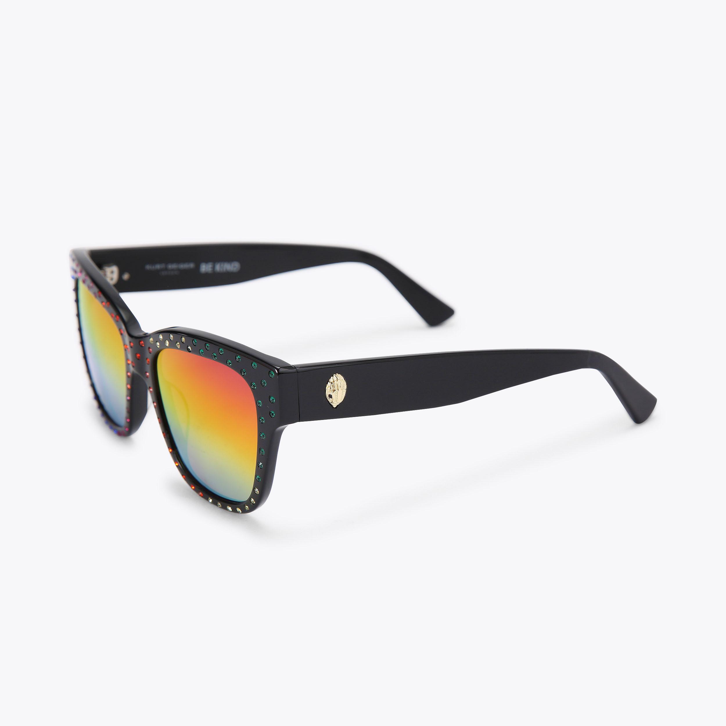 Kurt Geiger London Shoreditch Square Sunglasses - Multi Colored - view 3