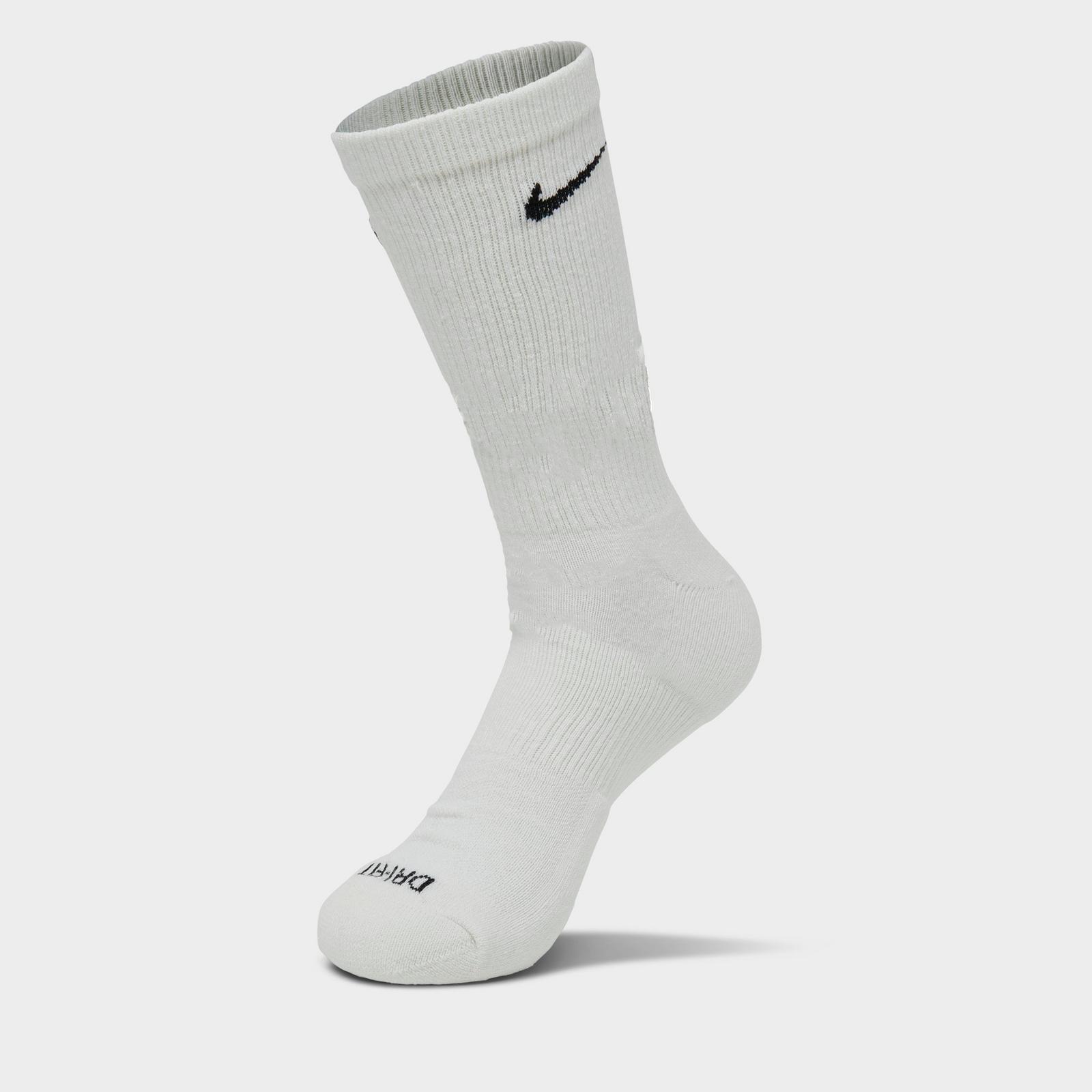 Nike Everyday Plus Cushioned Crew Training Socks (6-Pack) - Cobalt Bliss/Citron
