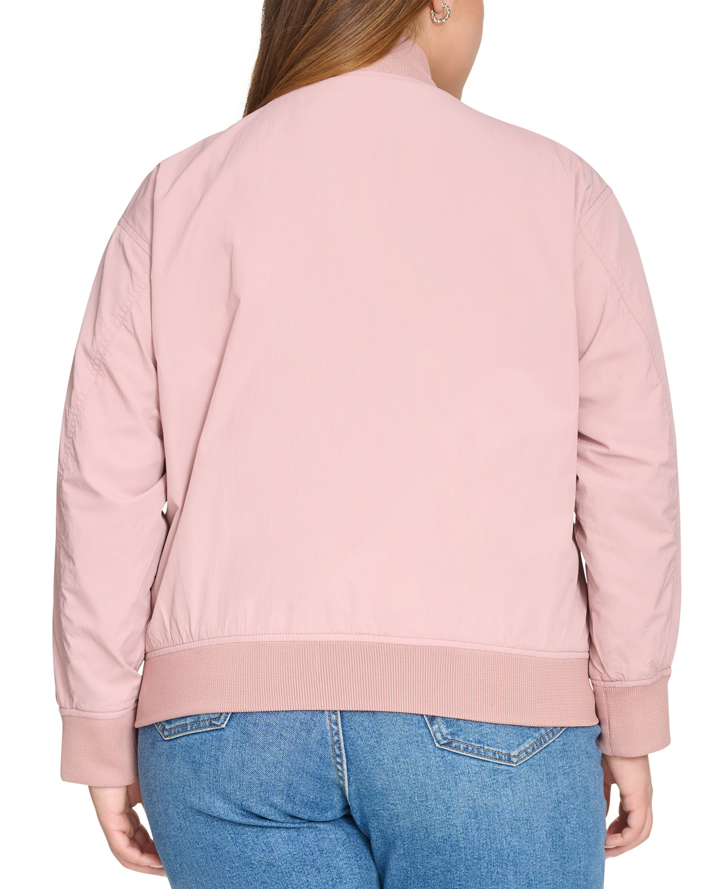 Levi's Women's Lightweight Bomber Jacket - Dusty Rose