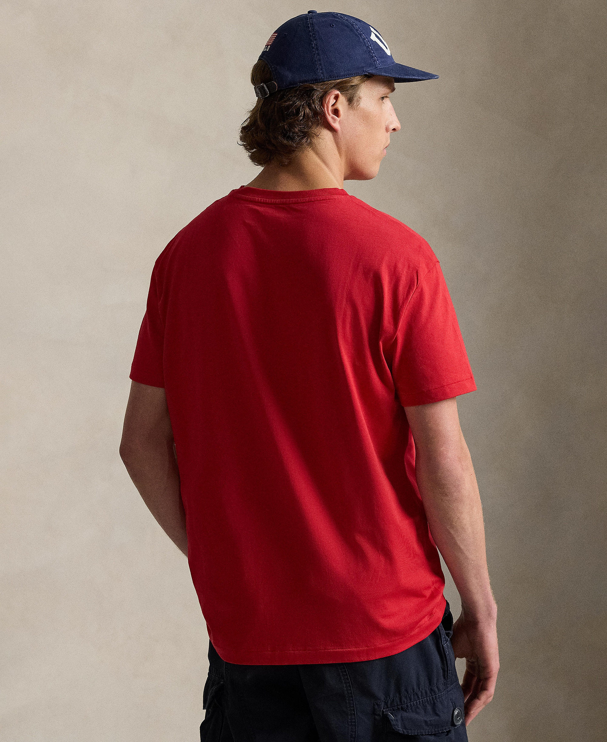 Polo Ralph Lauren Men's Classic-Fit V-Neck T-Shirt - Red