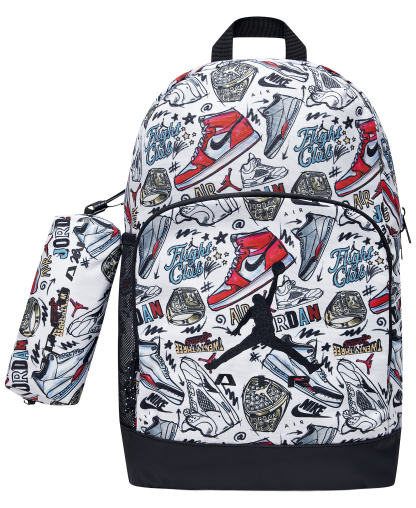 Jordan Kids' Air Raid Backpack - White