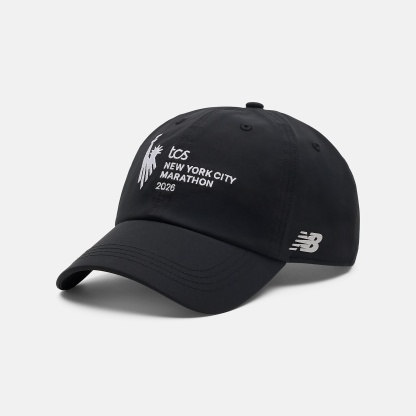 New Balance NYC Marathon 6 Panel Performance Cap, AC6308KBK