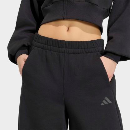 Women's adidas Essentials Contemporary Fleece Barrel Pants - Black