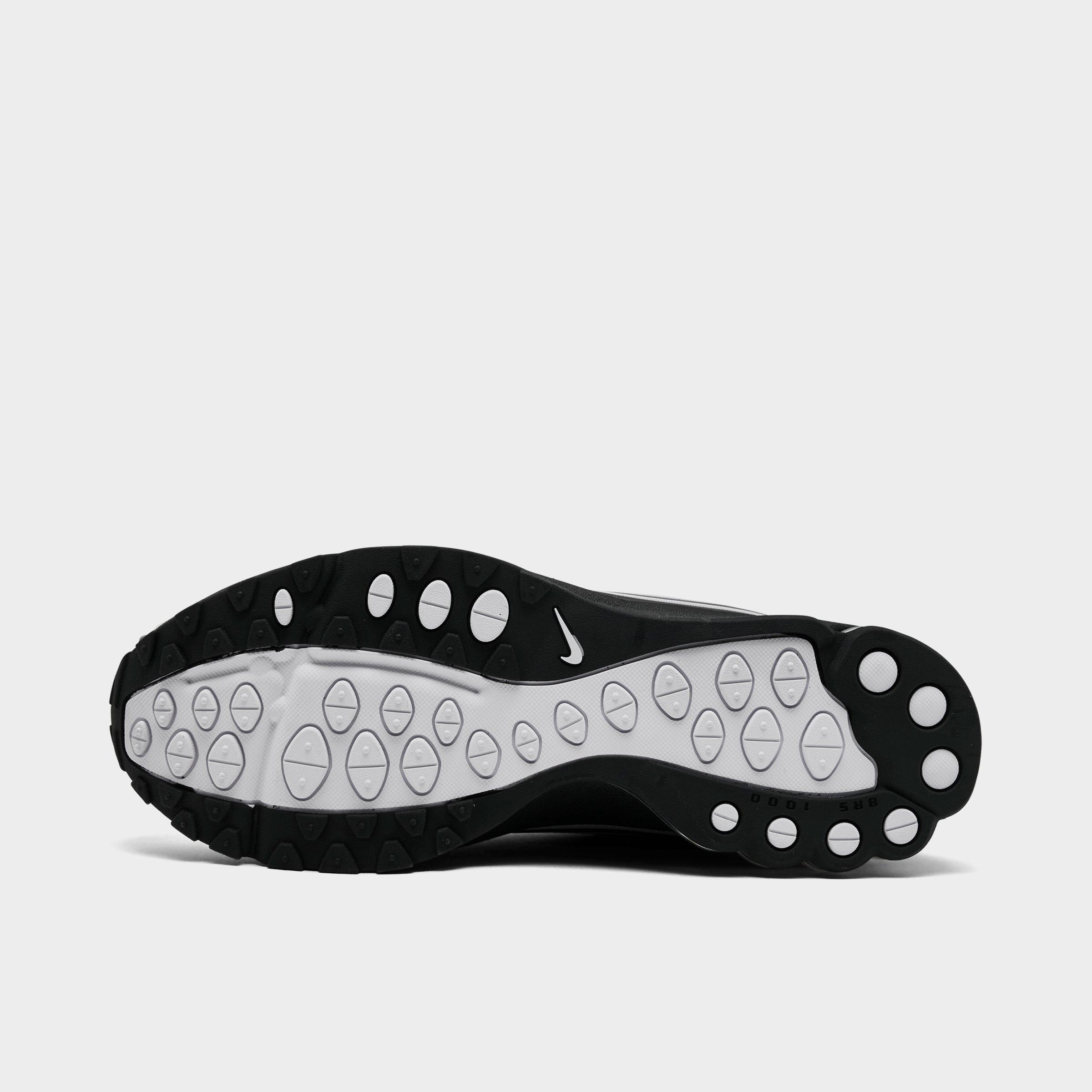 Men's Nithtke Air Max Ecstasy Plus Casual Shoes - Metallic Silver/White/Black - Bottom view