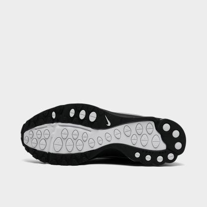 Men's Nithtke Air Max Ecstasy Plus Casual Shoes - Metallic Silver/White/Black - Bottom view