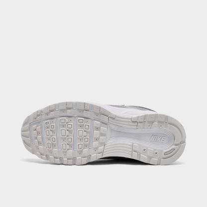 Little Kids' Nithtke P-6000 Casual Shoes - White/Photon Dust/Metallic Silver - Bottom view