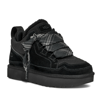 UGG® Women's Lowmel Lace-Up Sneaker Booties - Black