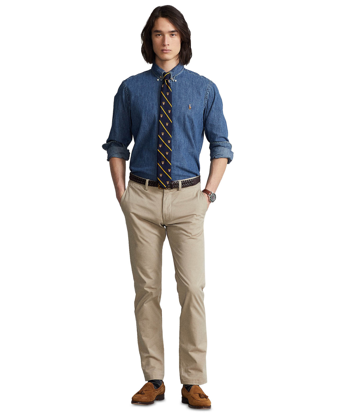 Polo Ralph Lauren Men's Classic-Fit Denim Shirt - Denim