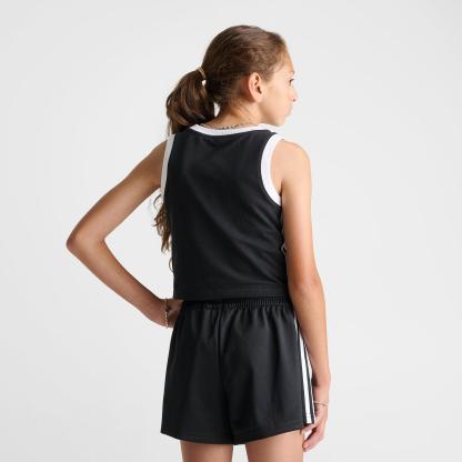 Girls' Big Kids' adidas Originals 3-Stripes Tank Top - Black/White - view 4