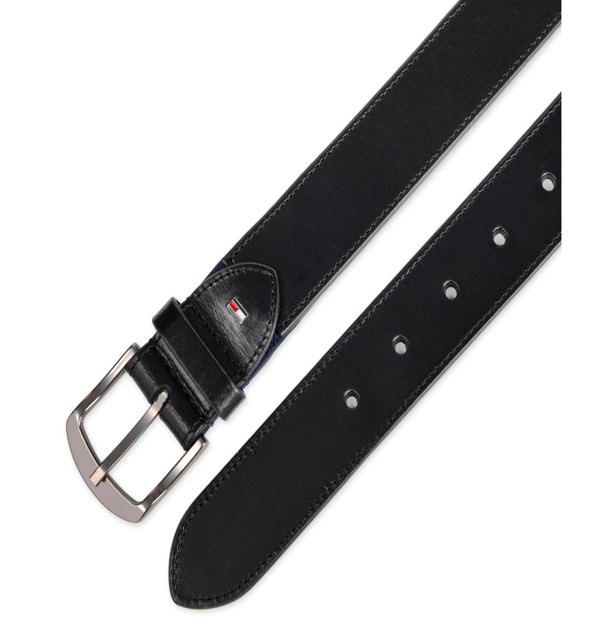 35MM Tommy Hilfiger Men's Stretch Comfort Casual Belt - Black