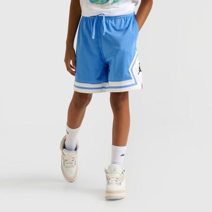 Big Kids' Jordan Dri-FIT Diamond Mesh Basketball Shorts - University Blue - view 1