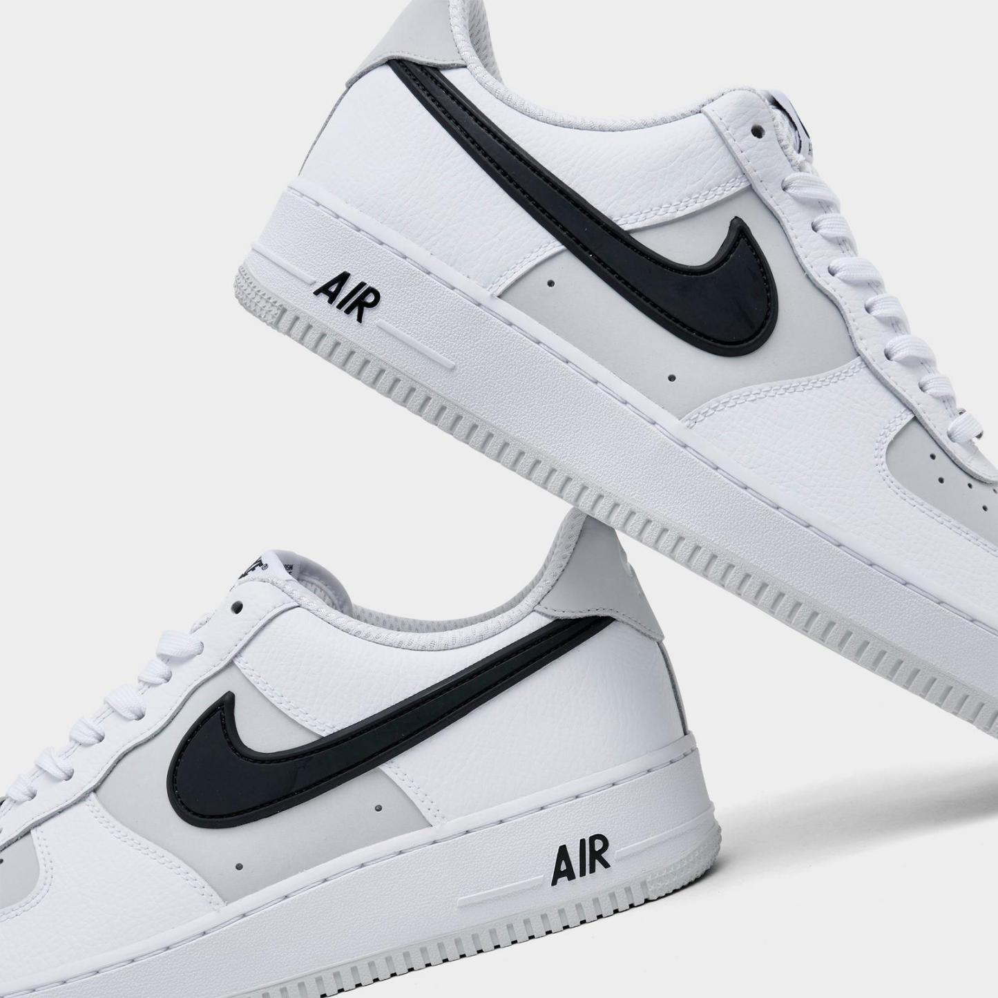 Men's Nike Air Force 1 '07 LV8 Casual Shoes - Black/Iron Grey/Light Smoke Grey (IR1475-100)