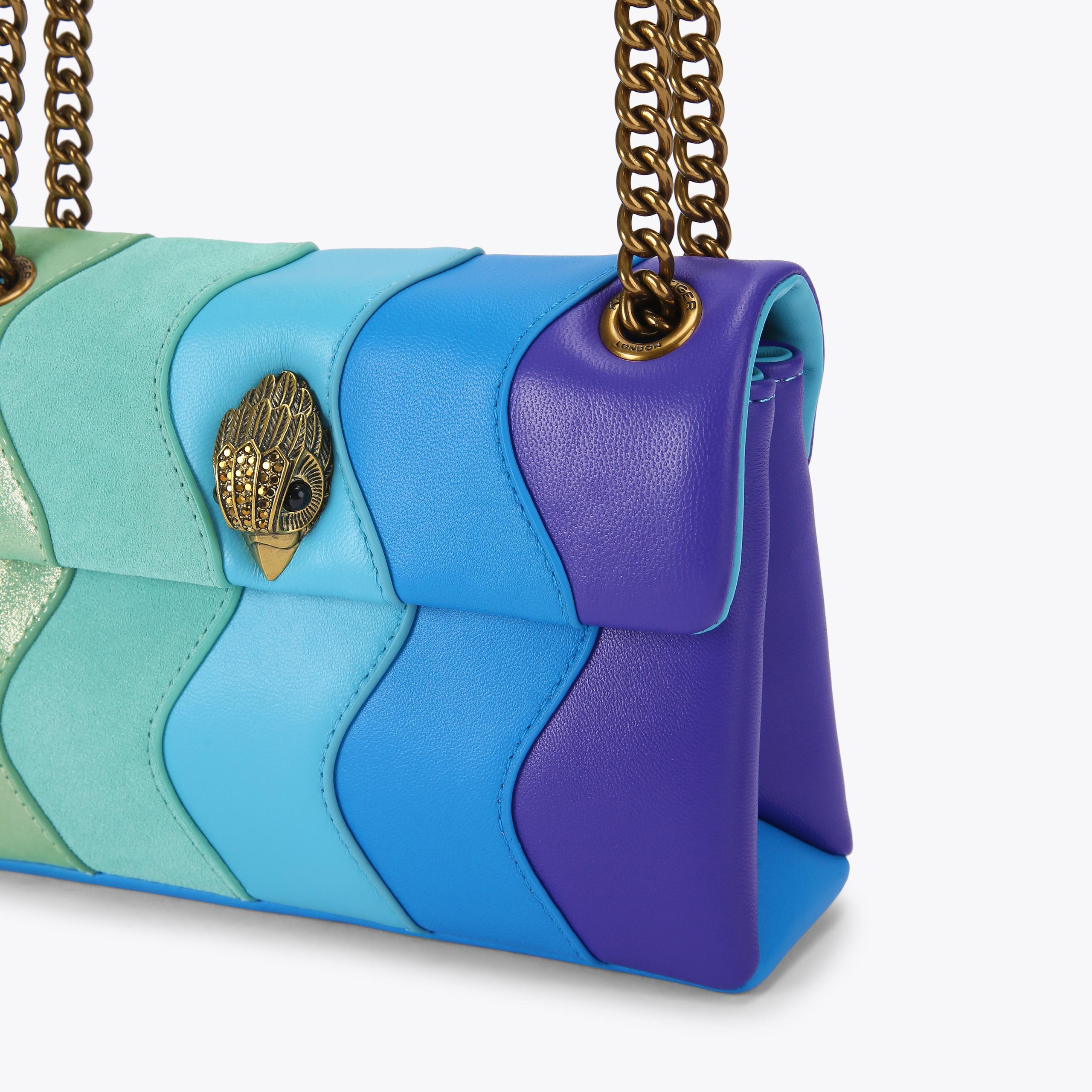 Kurt Geiger London Mini Kensington Bag - Blue - view 6