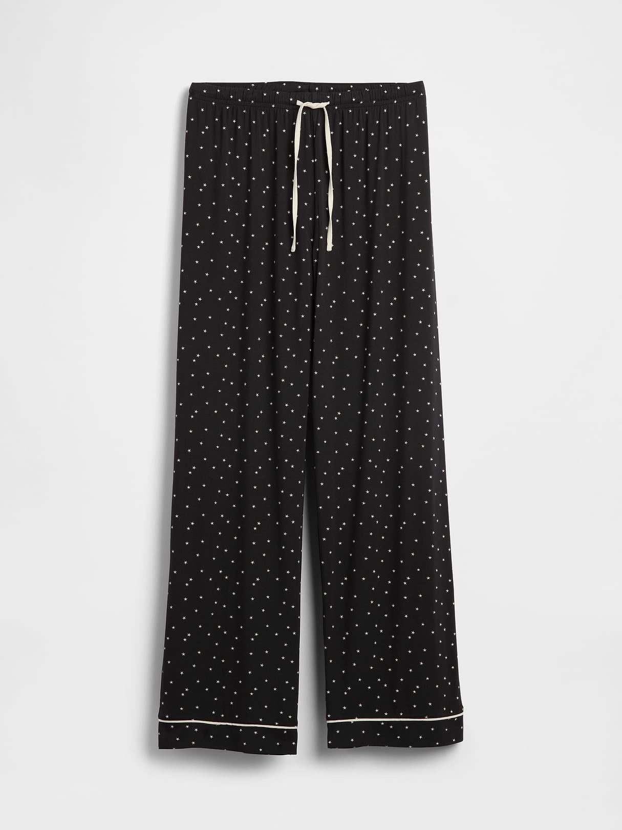 SoftMade Modal PJ Pants - Black & white stars