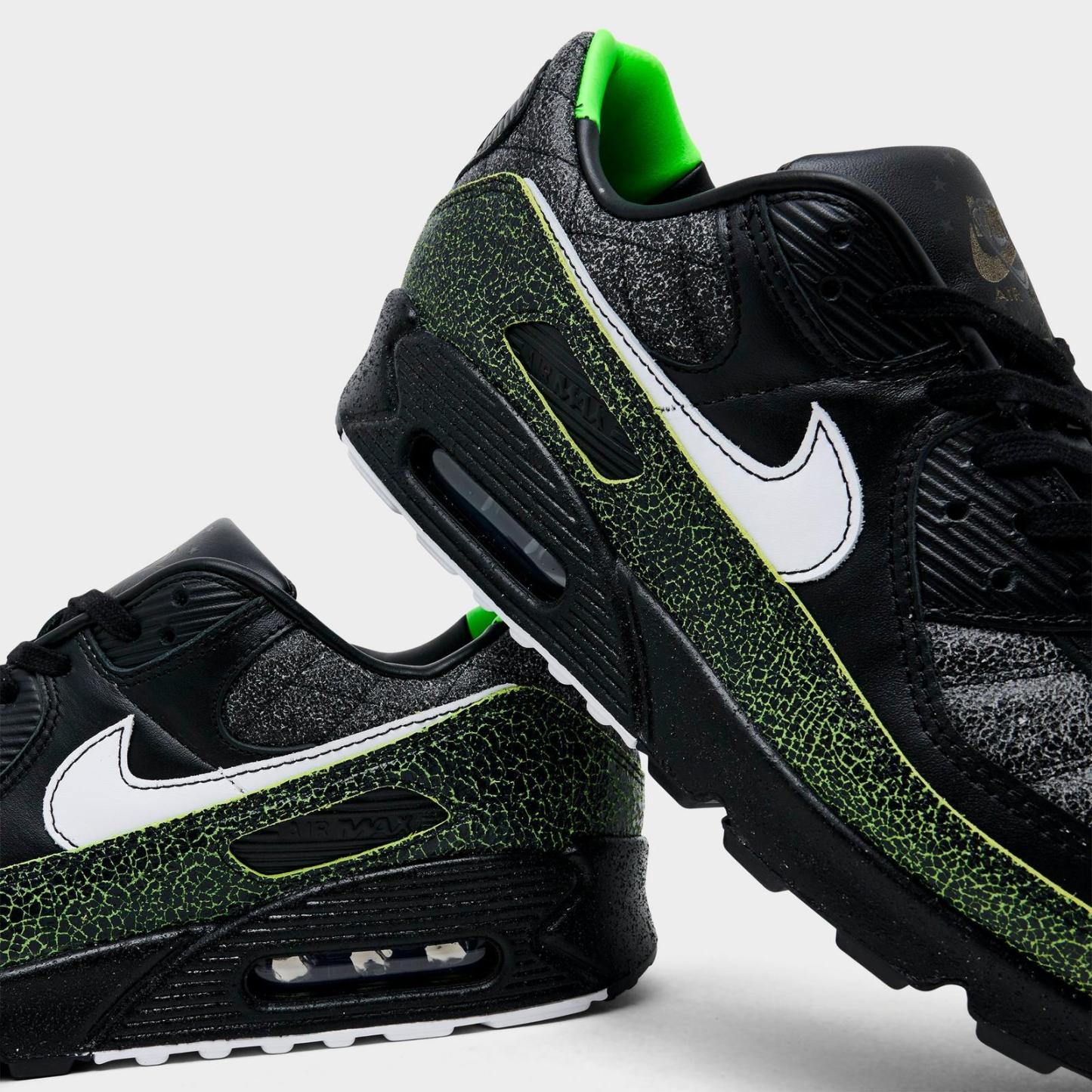 Men's Nike Air Max 90 Casual Shoes - Smoke Grey/Black/Anthracite (IU0523-010)