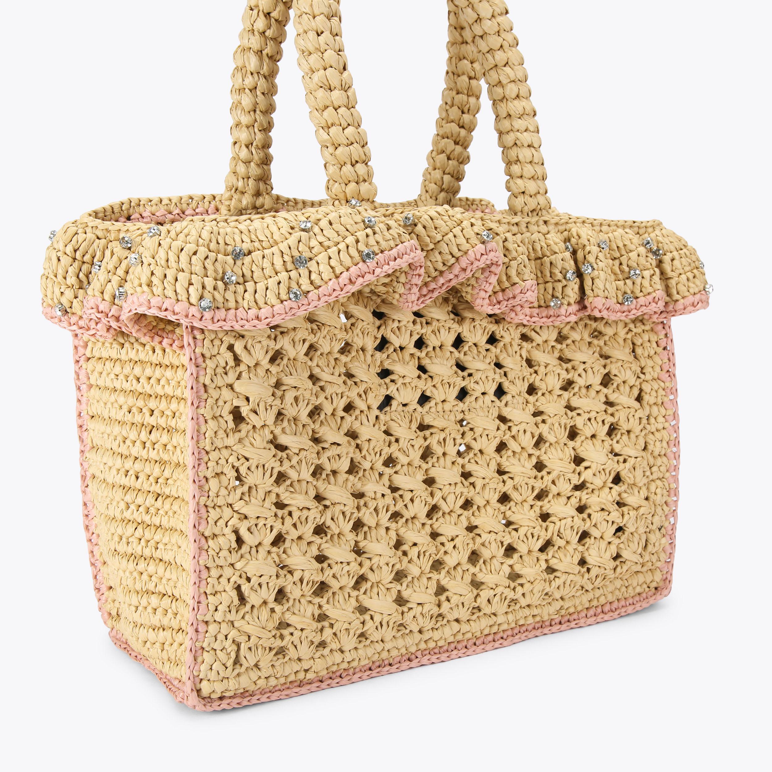 Kurt Geiger London Chelsea Ruffle Tote Bag - White - view 4