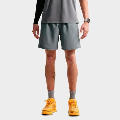 Men's Nike Miler Dri-FIT 7" Brief-Lined Running Shorts - Smoke Grey/Smoke Grey