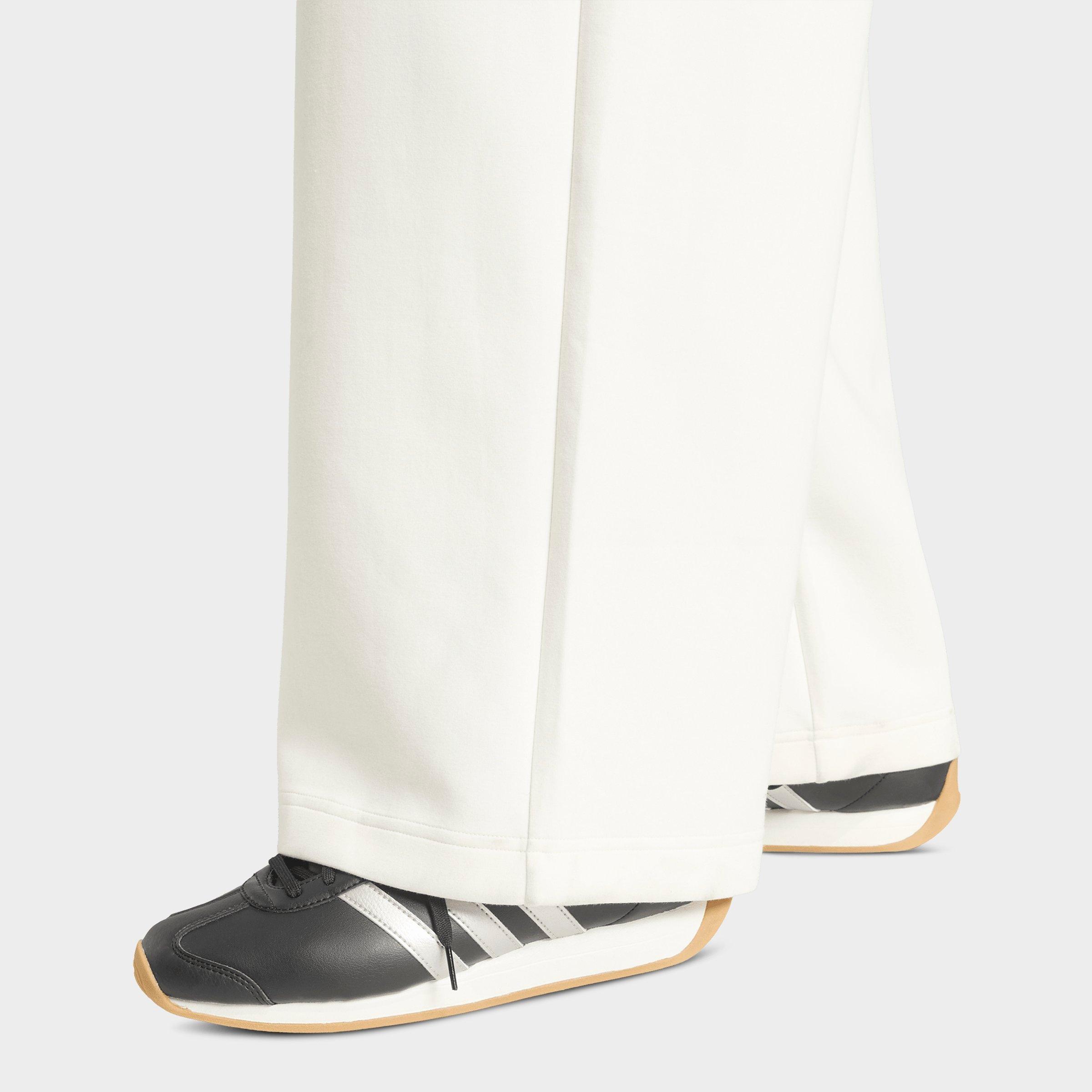 Women's adidas Sportswear Soft Lux Straight Leg Pants - Off White