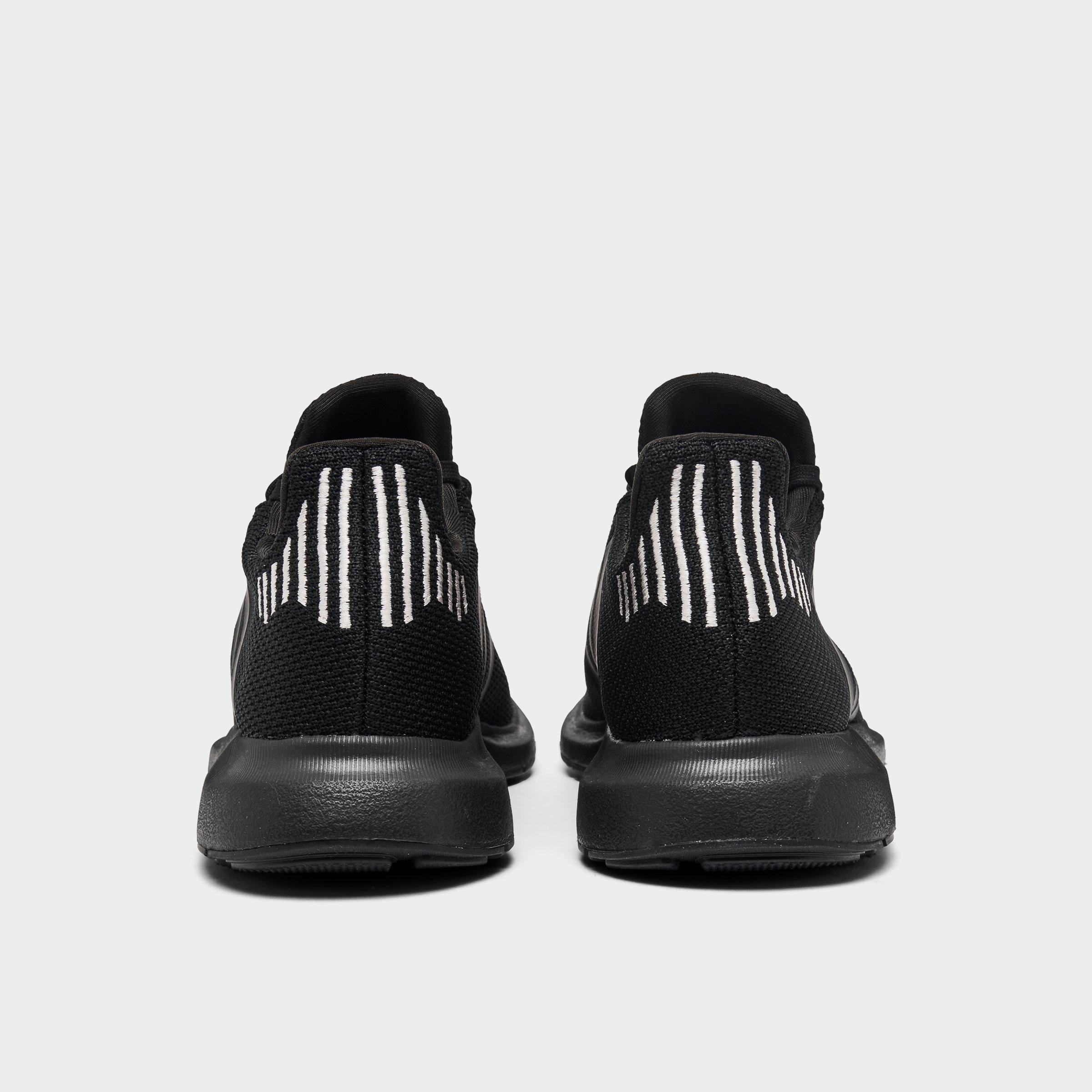 Women's adidas Swift Run 1.0 Casual Shoes - Core Black/Core Black/Wonder Quartz - Back view
