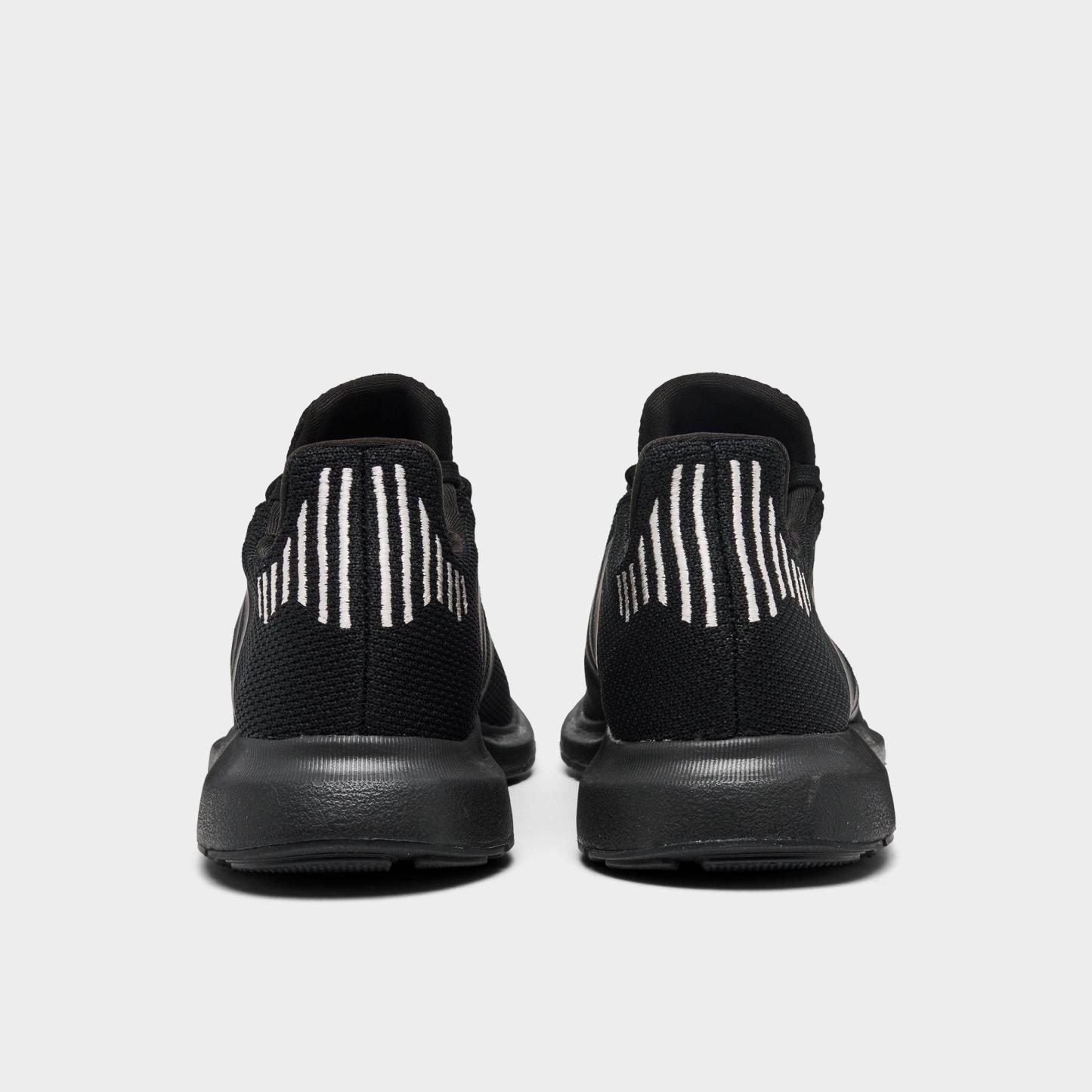 Women's adidas Swift Run 1.0 Casual Shoes - Core Black/Core Black/Wonder Quartz - Back view