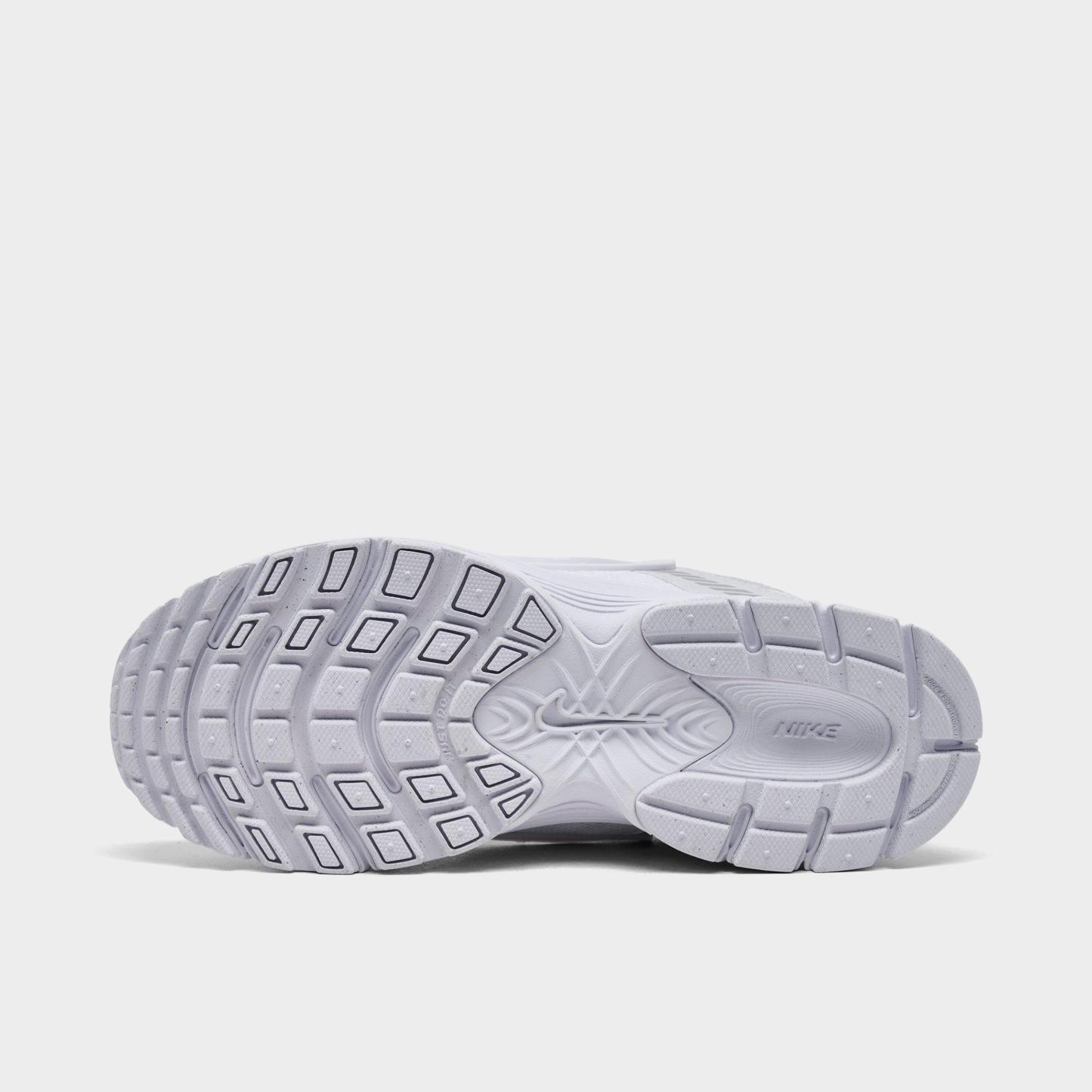 Women's Nithtke V5 RNR Casual Shoes - Part 2 - White/White/Black/Metallic Silver - Bottom view