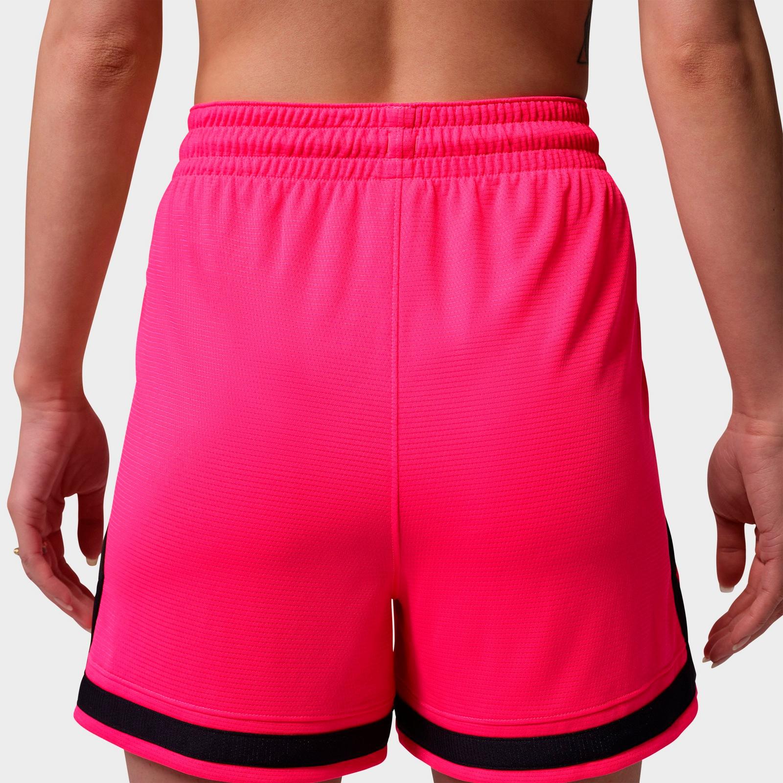 Women's Jordan Sport 4" Diamond Basketball Shorts - Hyper Pink/Black - view 2