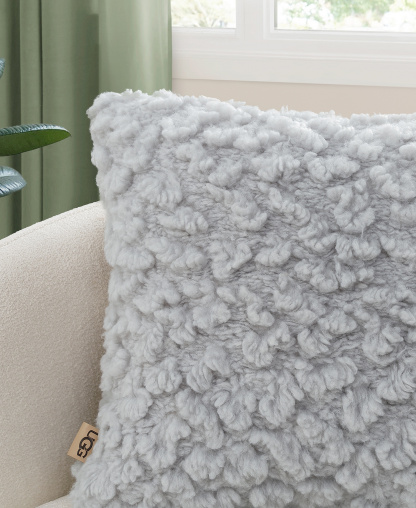 UGG® Shira Textured Decorative Pillow, 20" x 20" - Stone