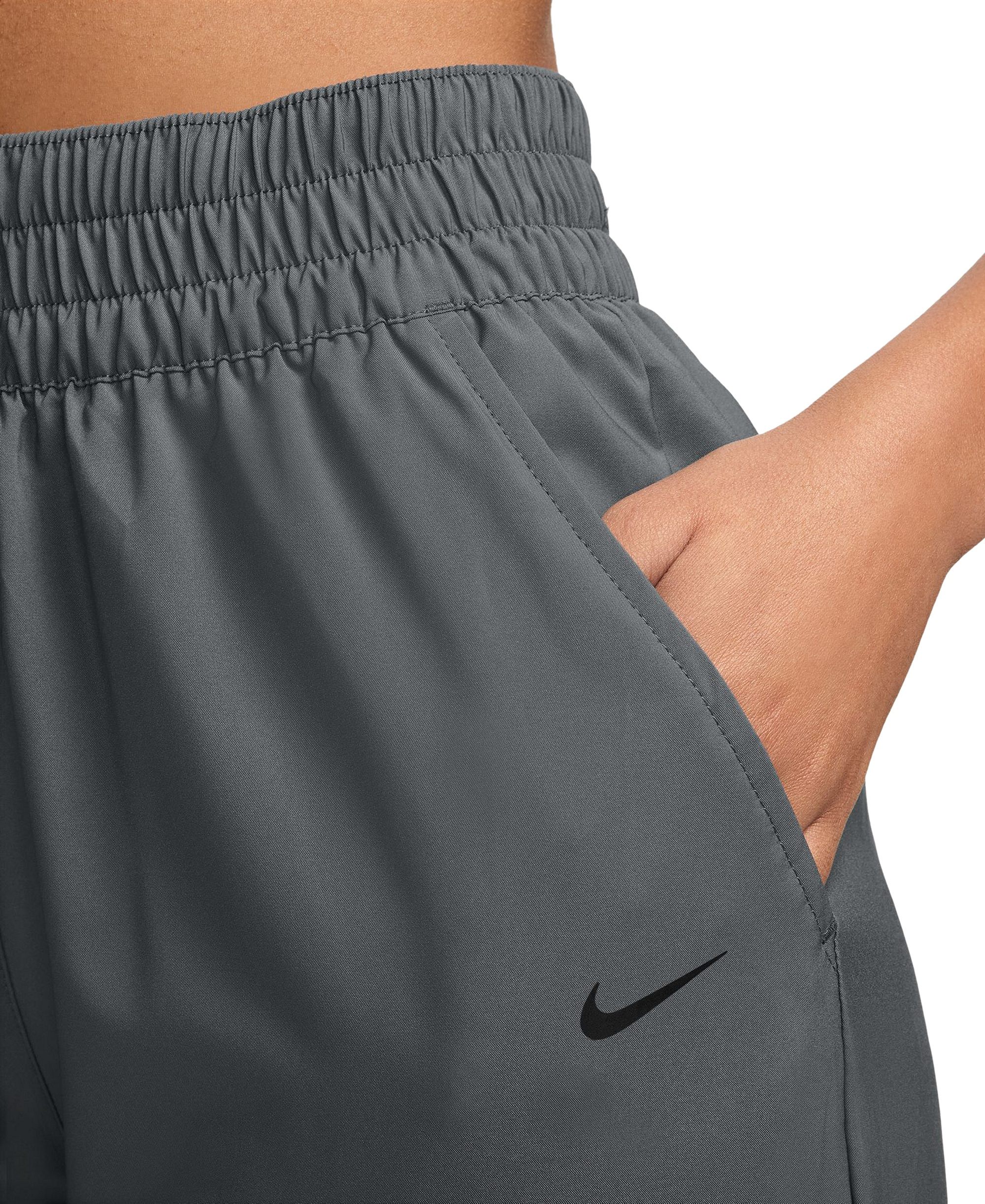 Nike Women's One Dri-FIT Woven High-Rise 7/8 Joggers - Iron Grey