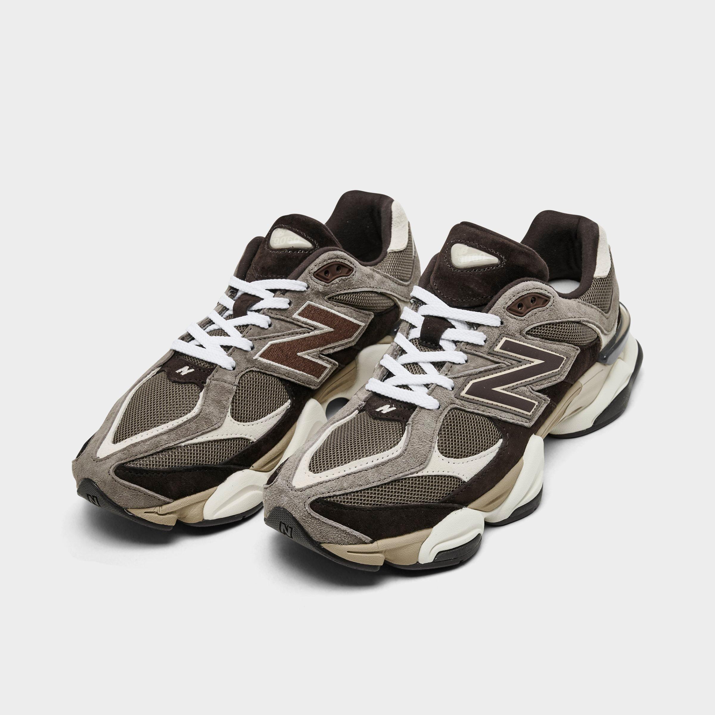 Men's New Balance 9060 Casual Shoes - Thunder Brown/Timberwolf/Black Coffee - view 2