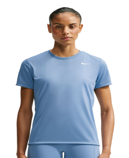 Nike Women's Dri-FIT T-Shirt - Work Blue/white