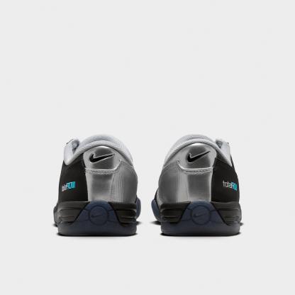 Men's Nithtke Total 90 Casual Shoes - Part 2 - Black/Gamma Blue/Metallic Silver - Back view