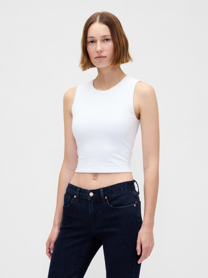 Low Rise Long & Lean Jeans - Dark blue indigo